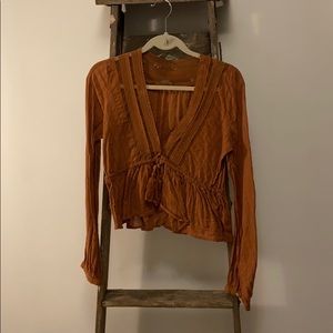 Fee People cropped blouse